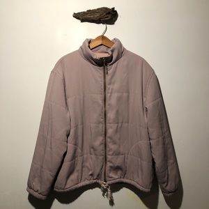 {Vintage} Lightweight Puffer/Bomber Jacket